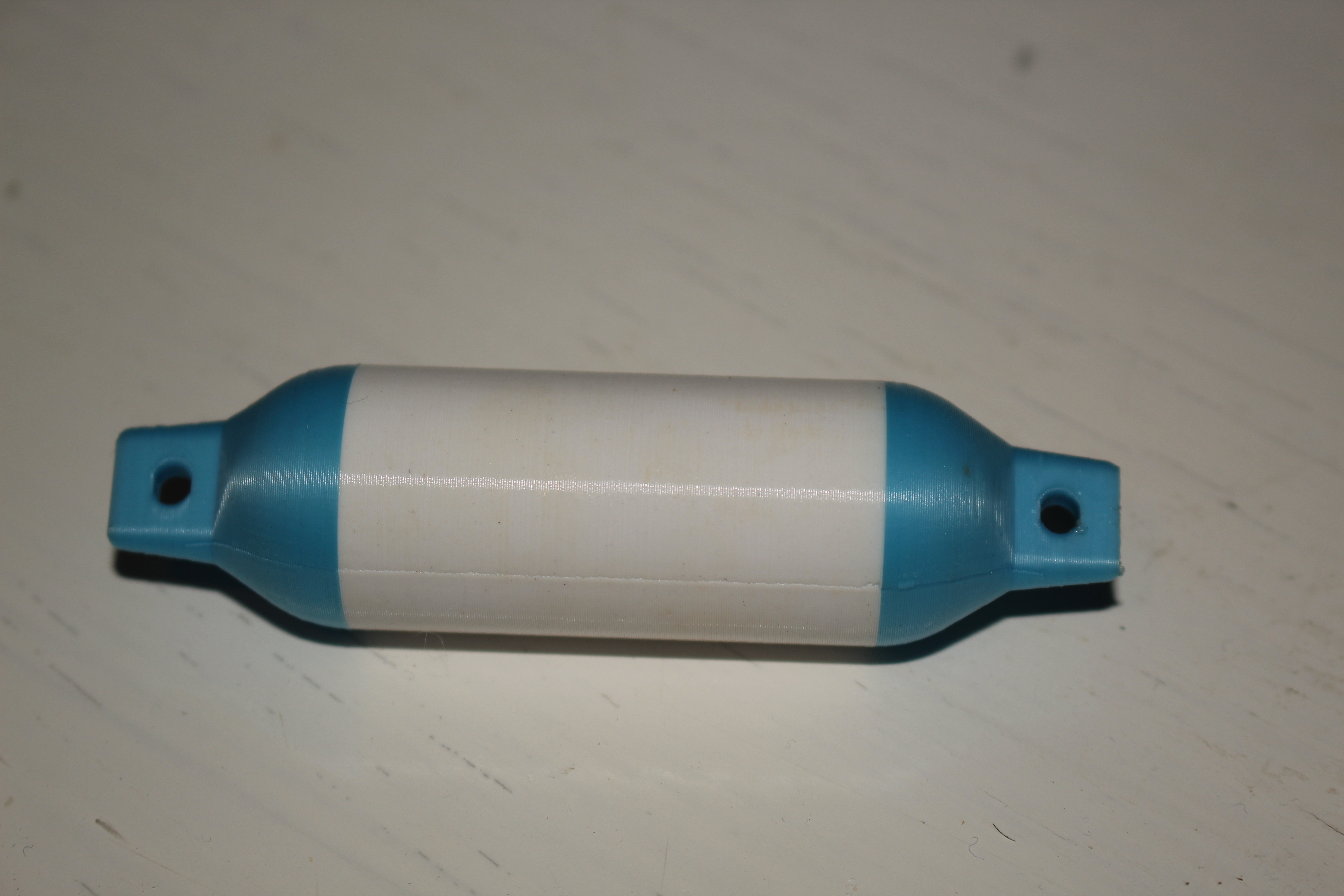 Boat fender floating keyring