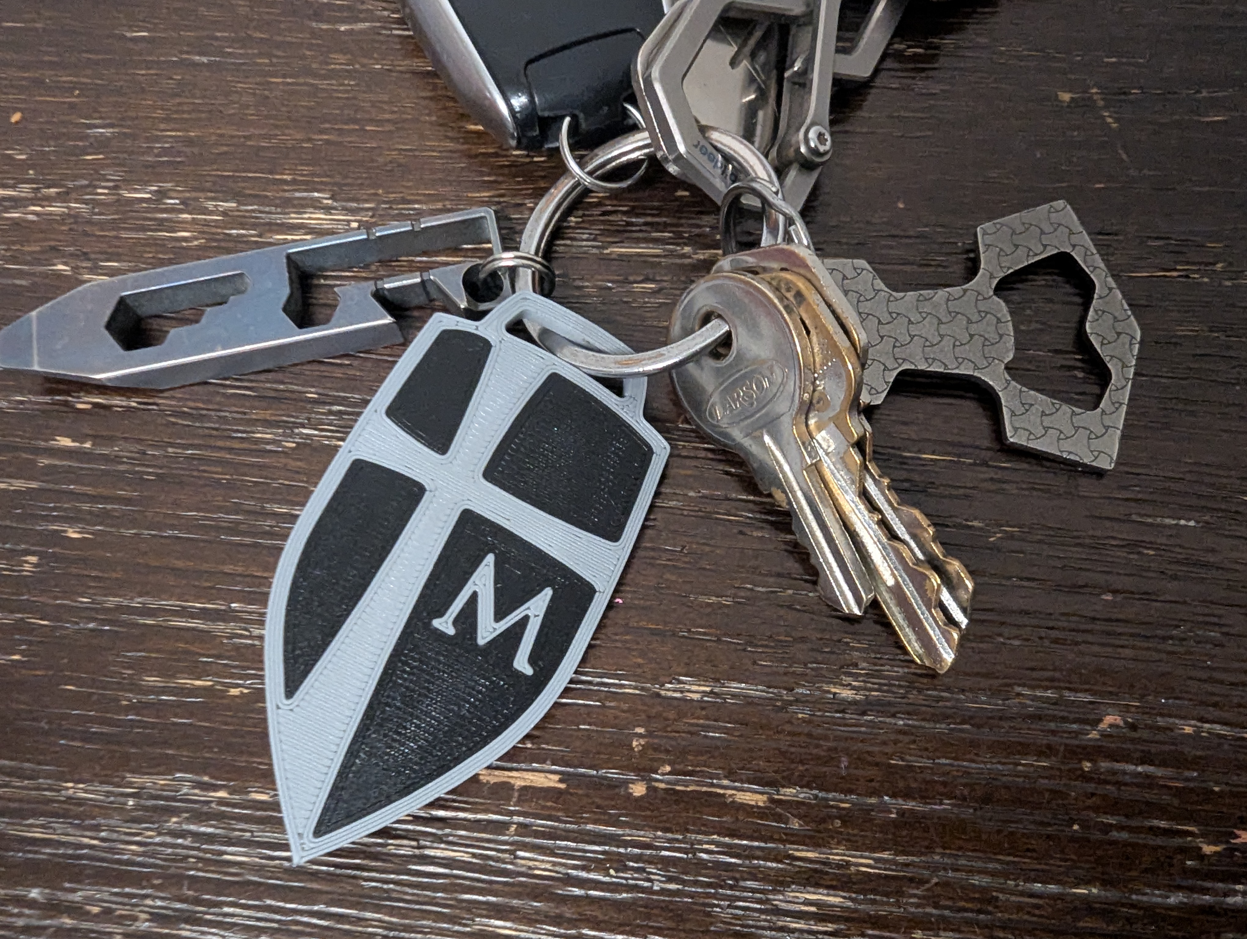 Marian High School (Indiana) Key Chain (Multi Color/Multi Body)