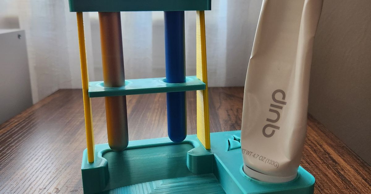 Quip Toothbrush stand by PoseidonDesign Download free STL model