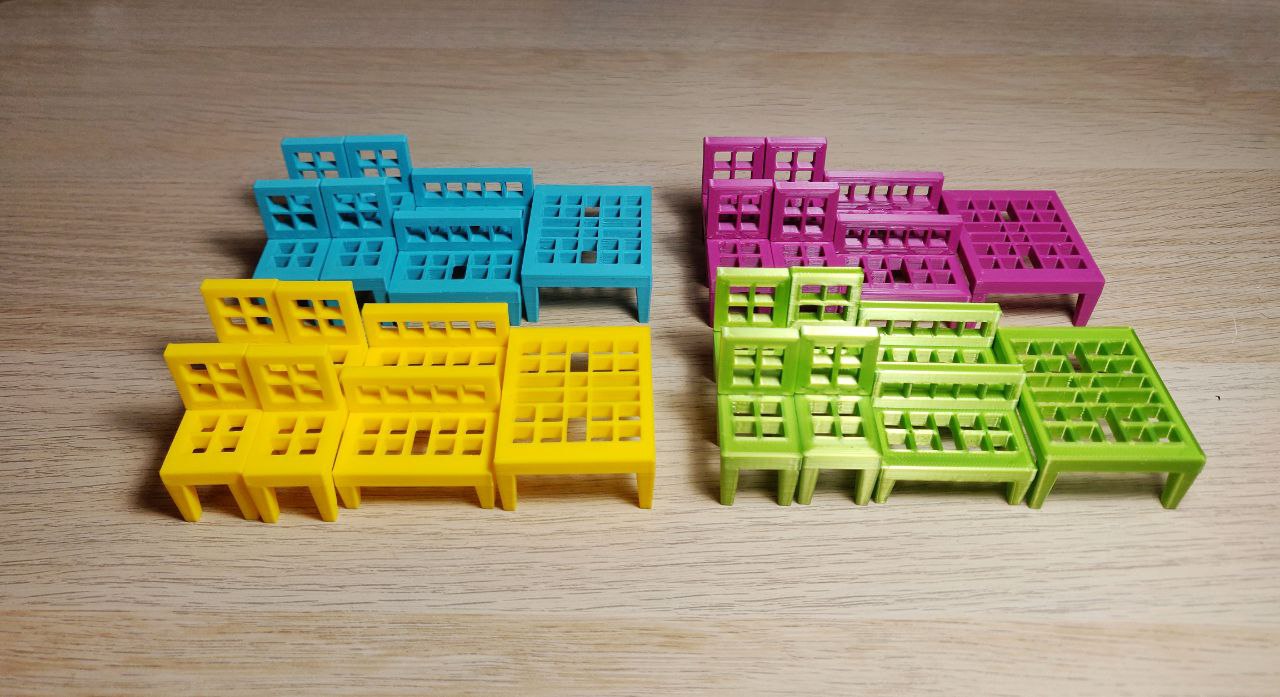 STÄCKING Board Game (STACKING) by Kunzite Download free STL model