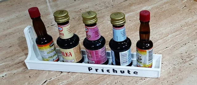 A shelf for flavors / Policka na príchute