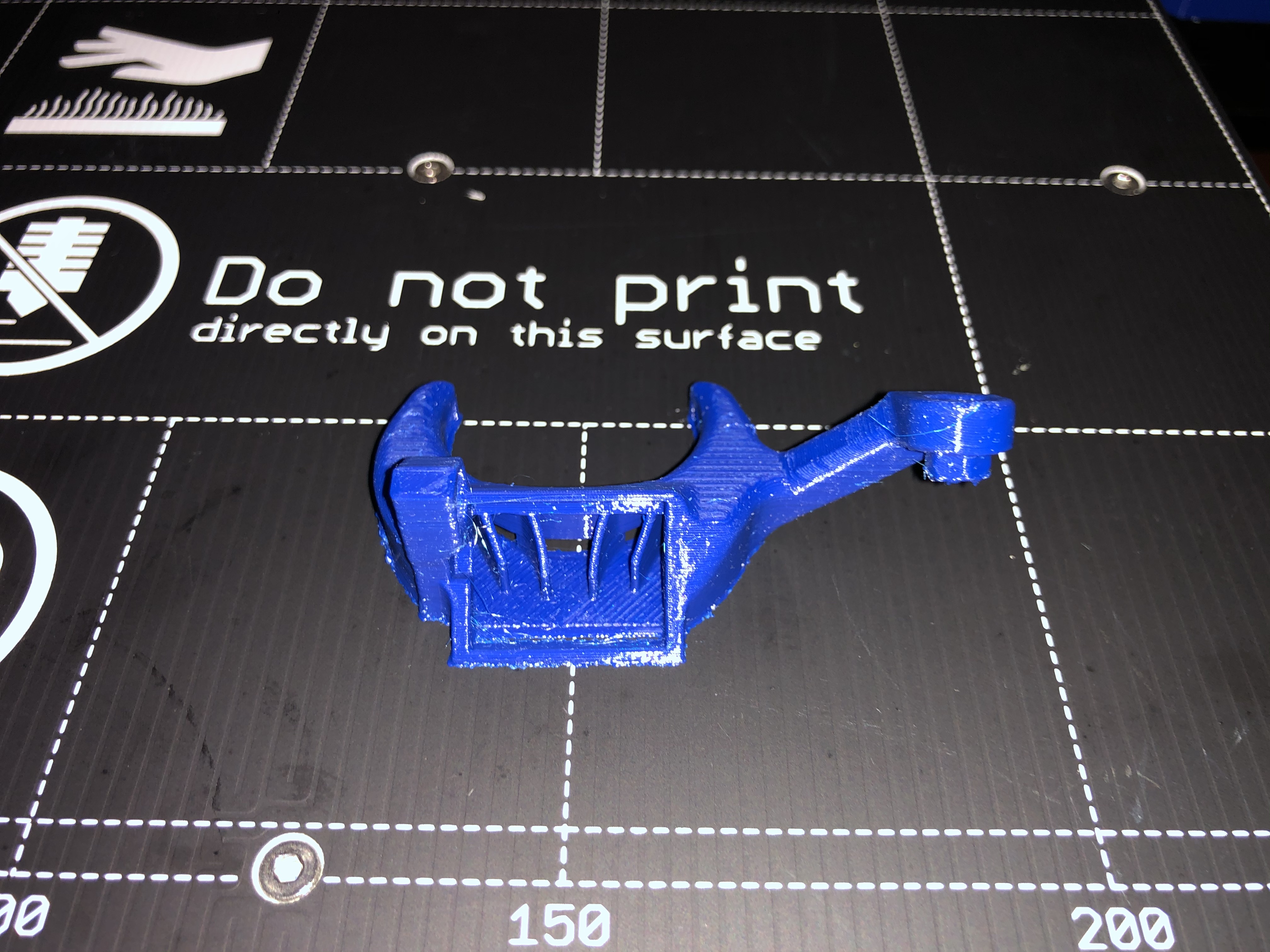 Prusa i3 MK3S better blower shroud with double anchor by Murat