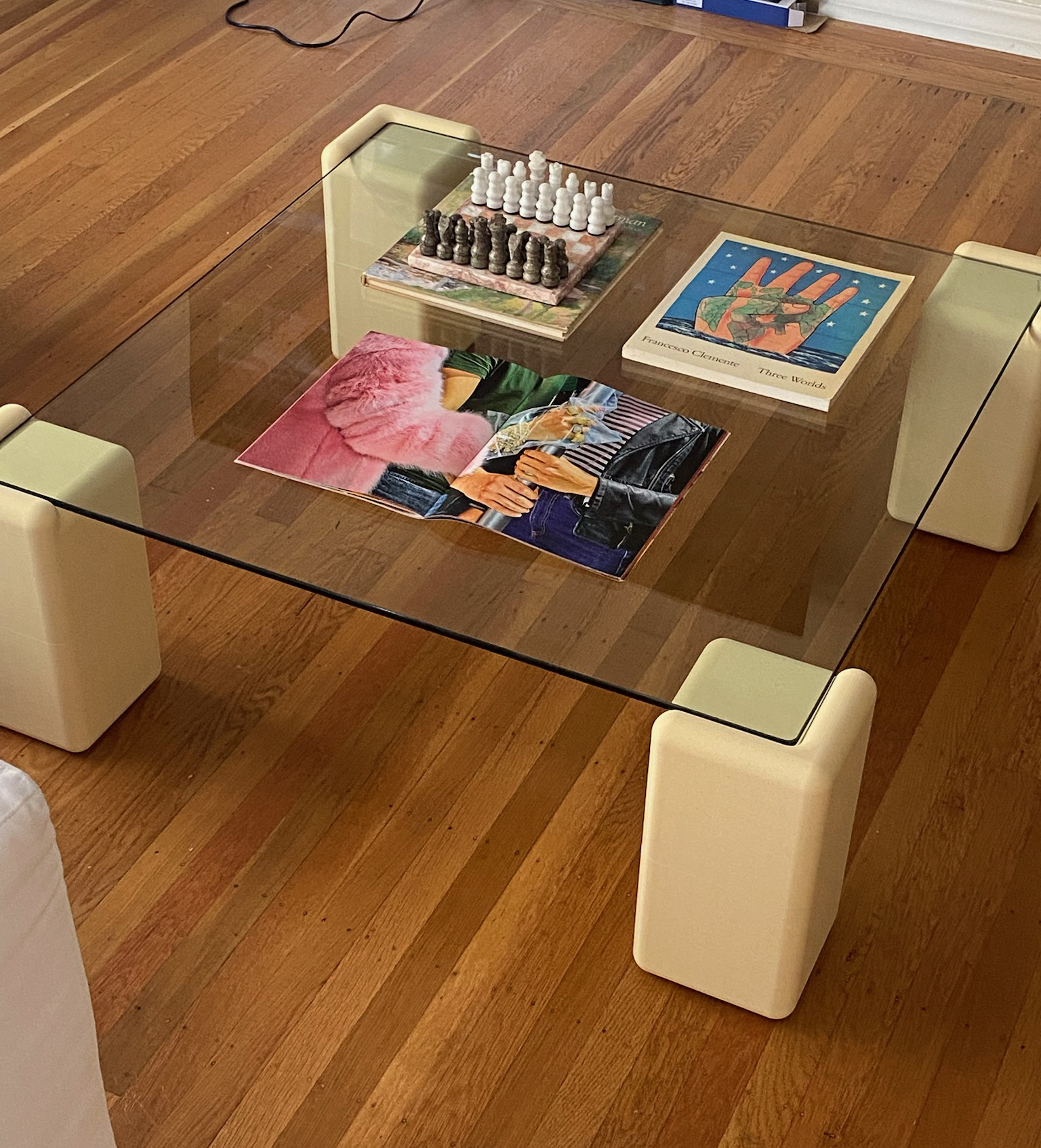 Designer Table Legs for Glass Top by Triple G Download free STL model