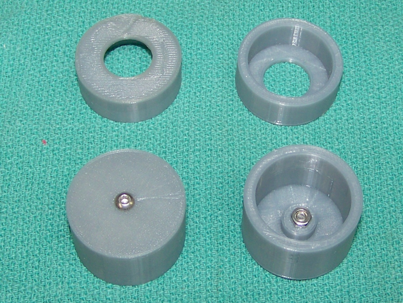 C Cell to D Cell Adapter (No Soldering) by JEO Download free STL