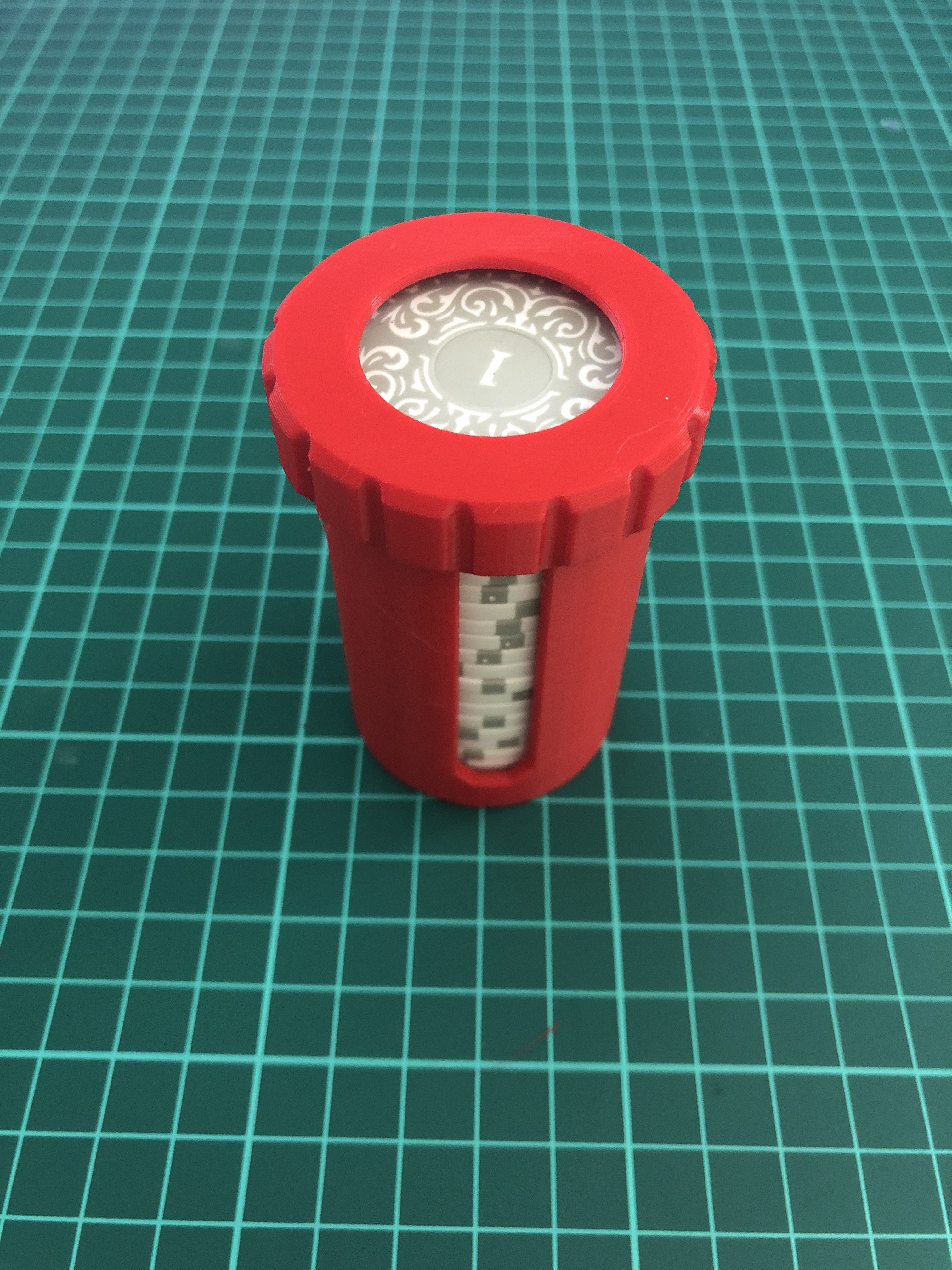 Roxley Iron Clays extra chip sleeve screw top holder