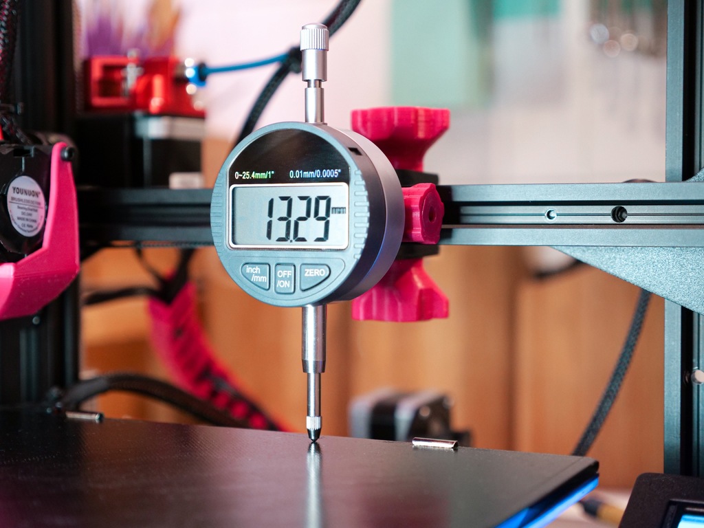 Ender 3/CR 10 Dial Gauge Gantry Mounts for Z and X Calibration
