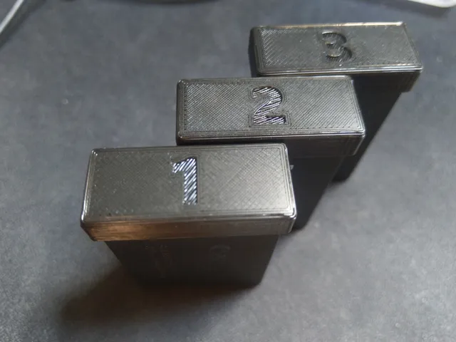 Numbered Canon LP-E12 Battery Cover