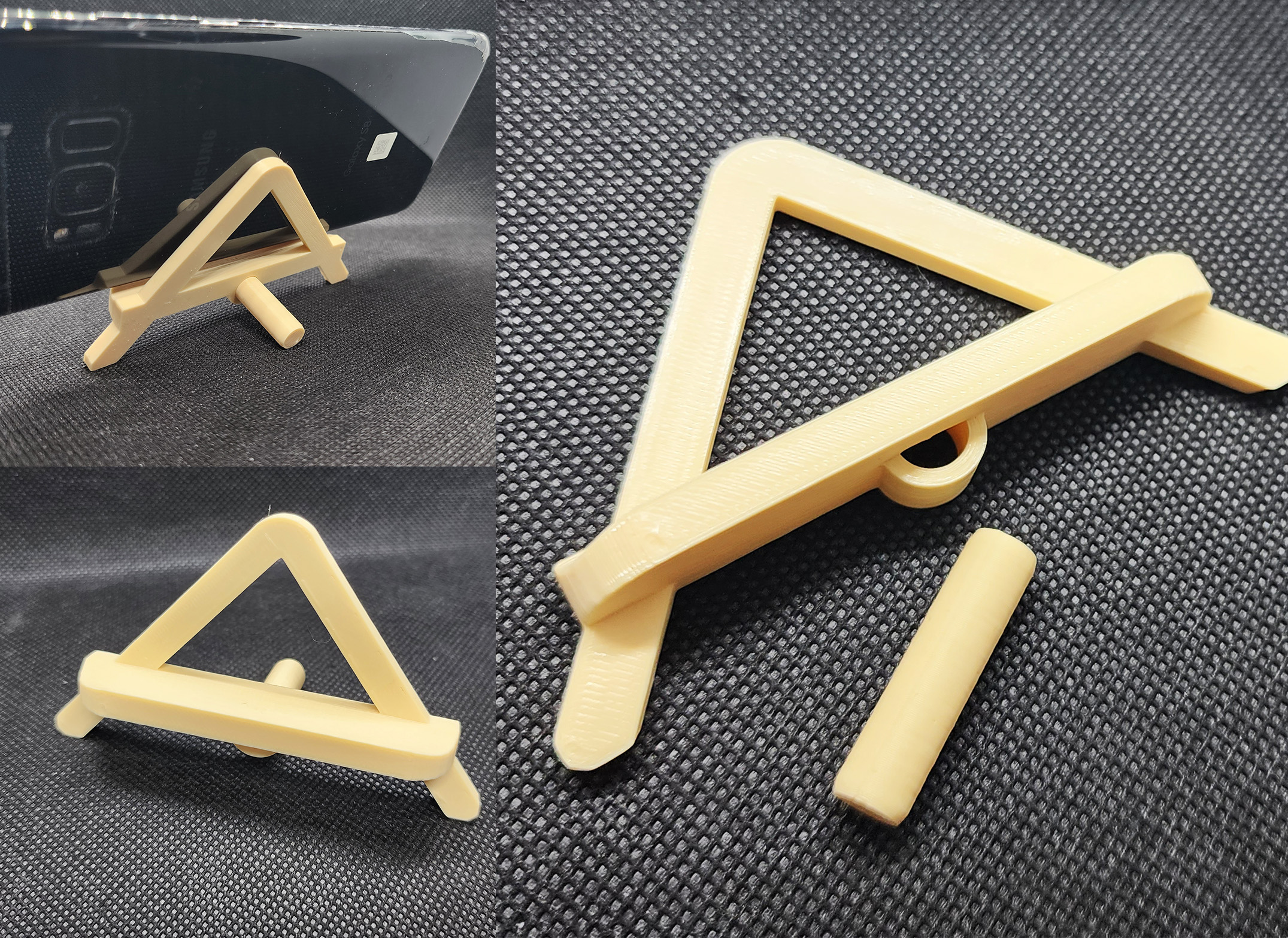 Simple Peg Phone & Tablet Horizontal Stand (Scalable)