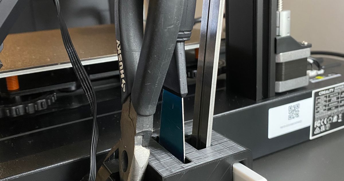 Tool Holder for Ender 3 S1 Pro by felipehere Download free STL model