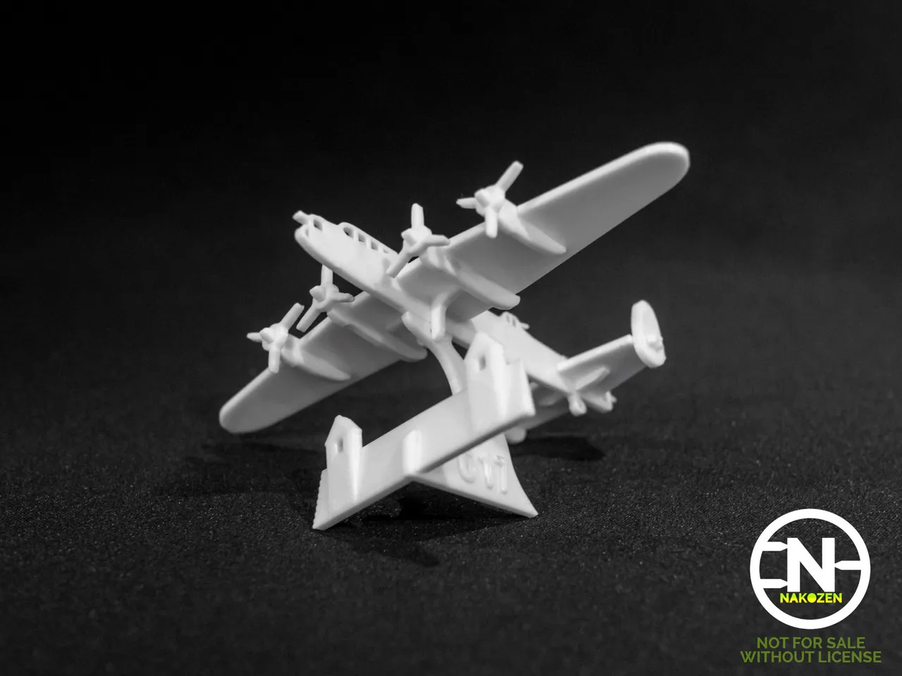 Avro Lancaster Kit Card by Nakozen | Download free STL model ...
