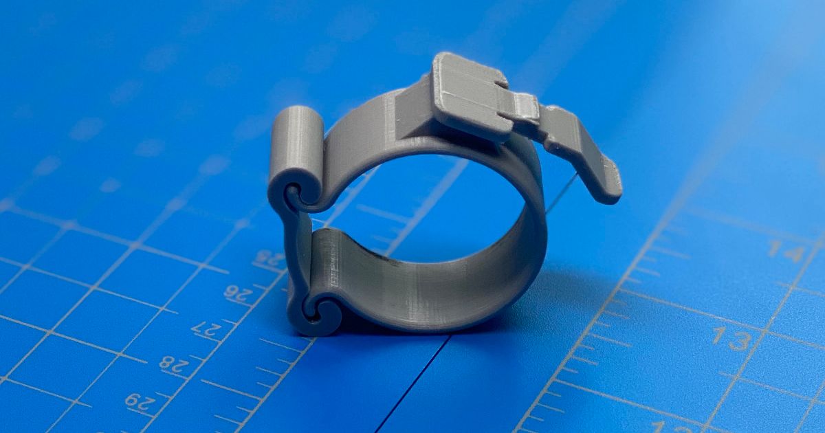 Bontrager Lumen Bicycle Light Mount by TinkrMakr Download free STL