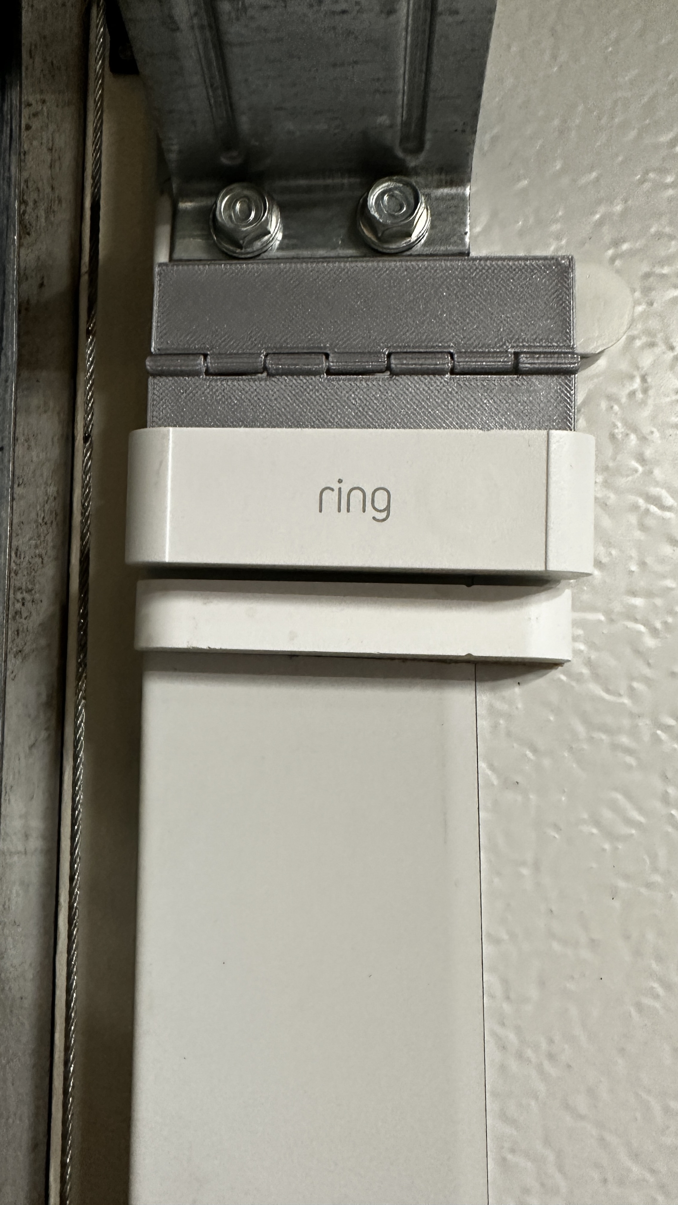 Garage Door Adapter for 1st Gen. Ring Alarm Contact Sensor by VisualReversal Download free STL