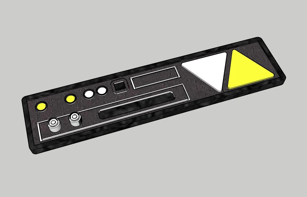Star Wars Andor, Ferrix Control Panel Long by Retro Realistic Hobbies ...