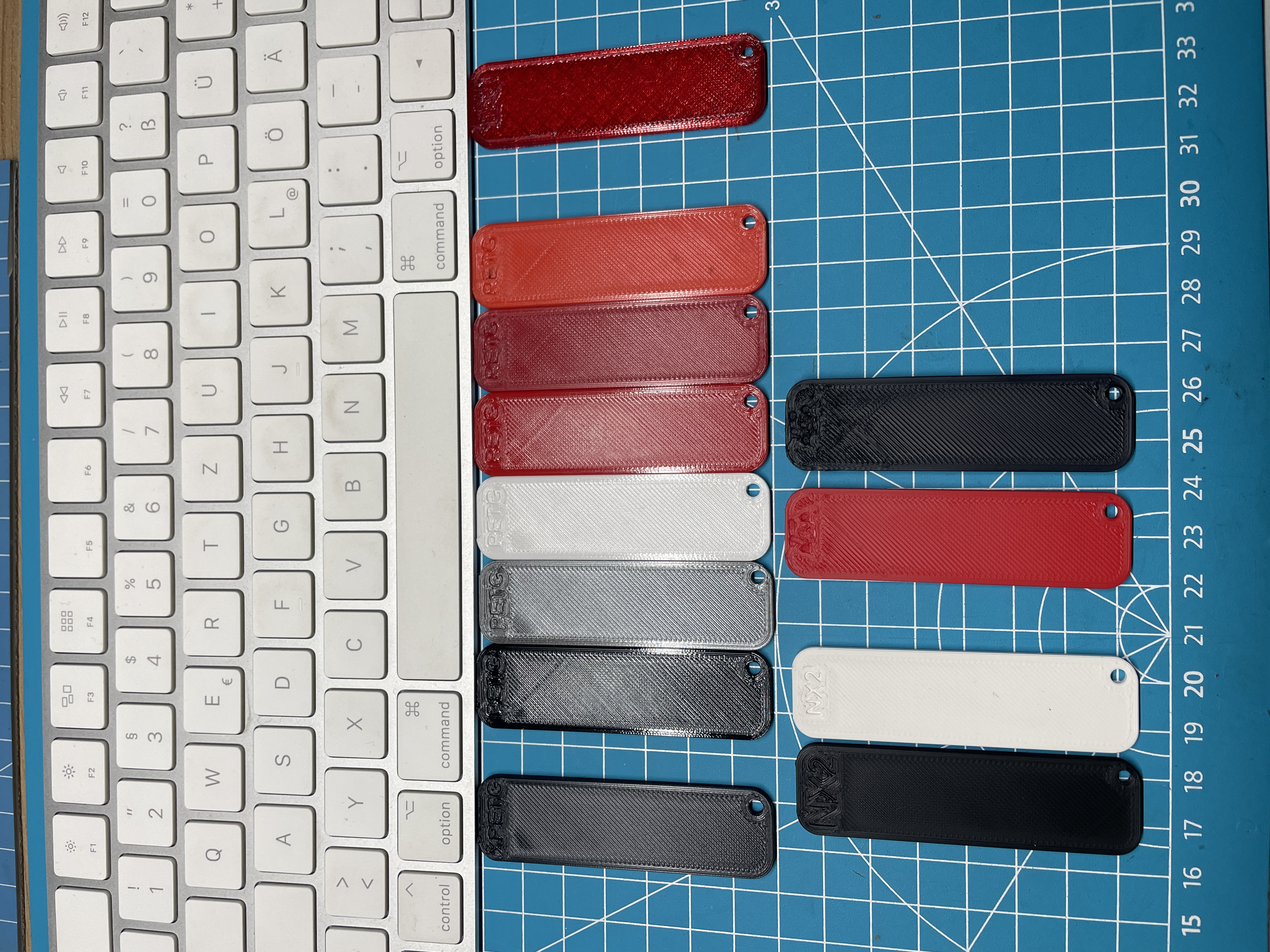 Filament Sample Cards