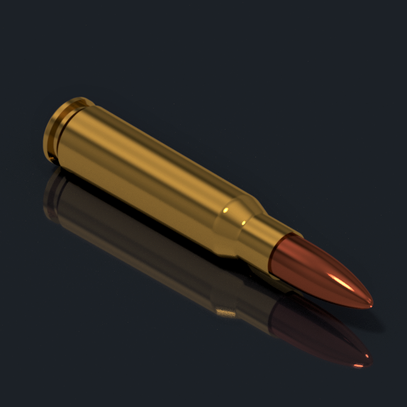 7.62mm X 51mm NATO Bullet