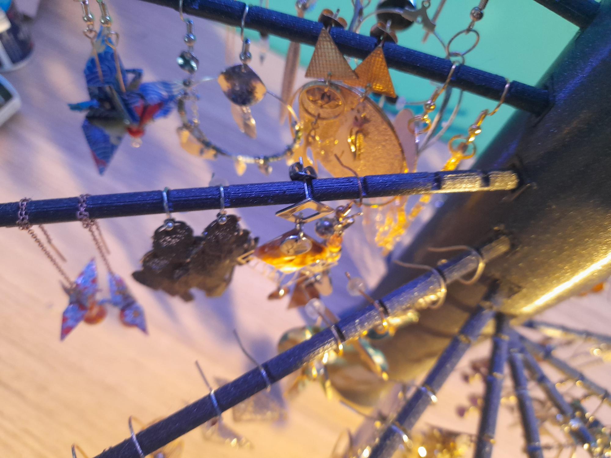 Miniatura 6 do modelo 3D Earrings tree
