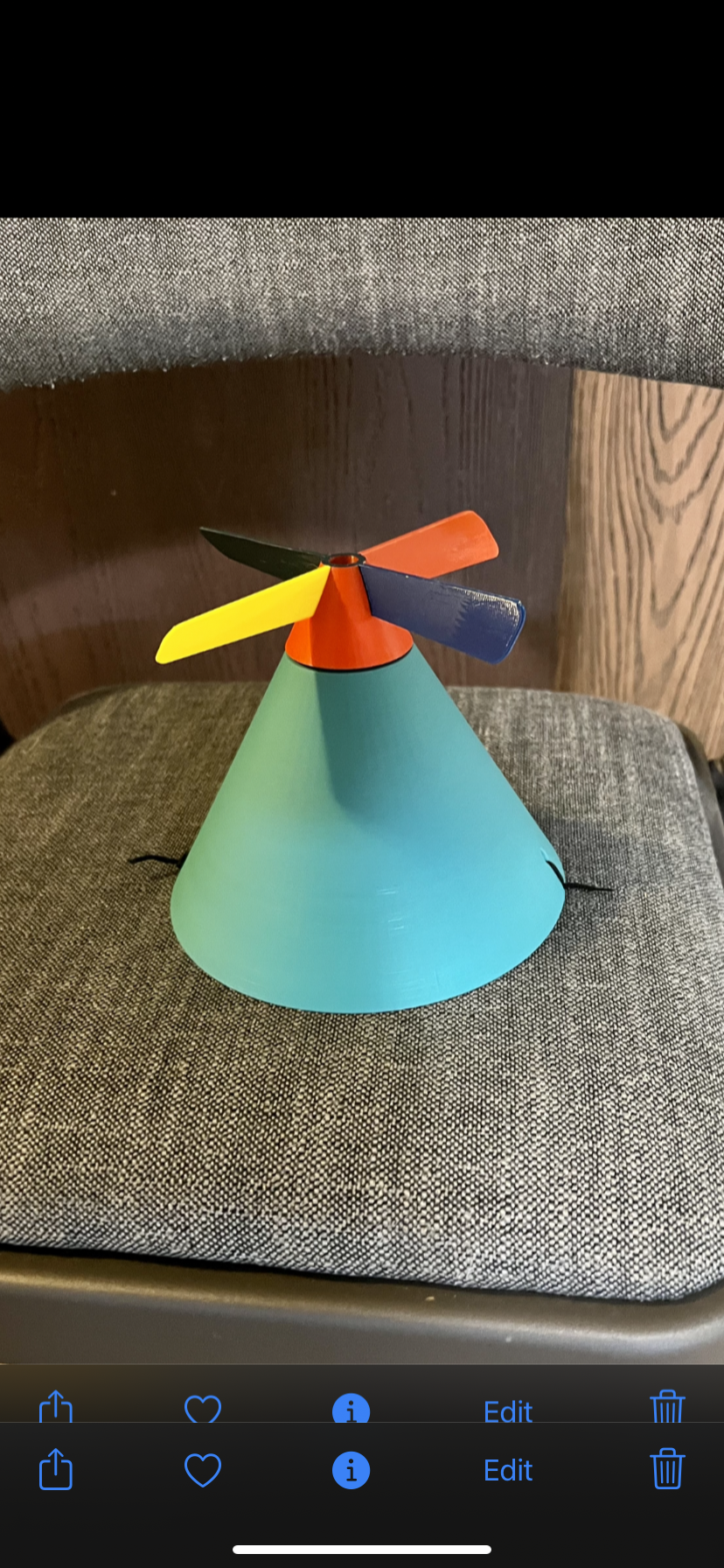 Pinwheel Party Hat