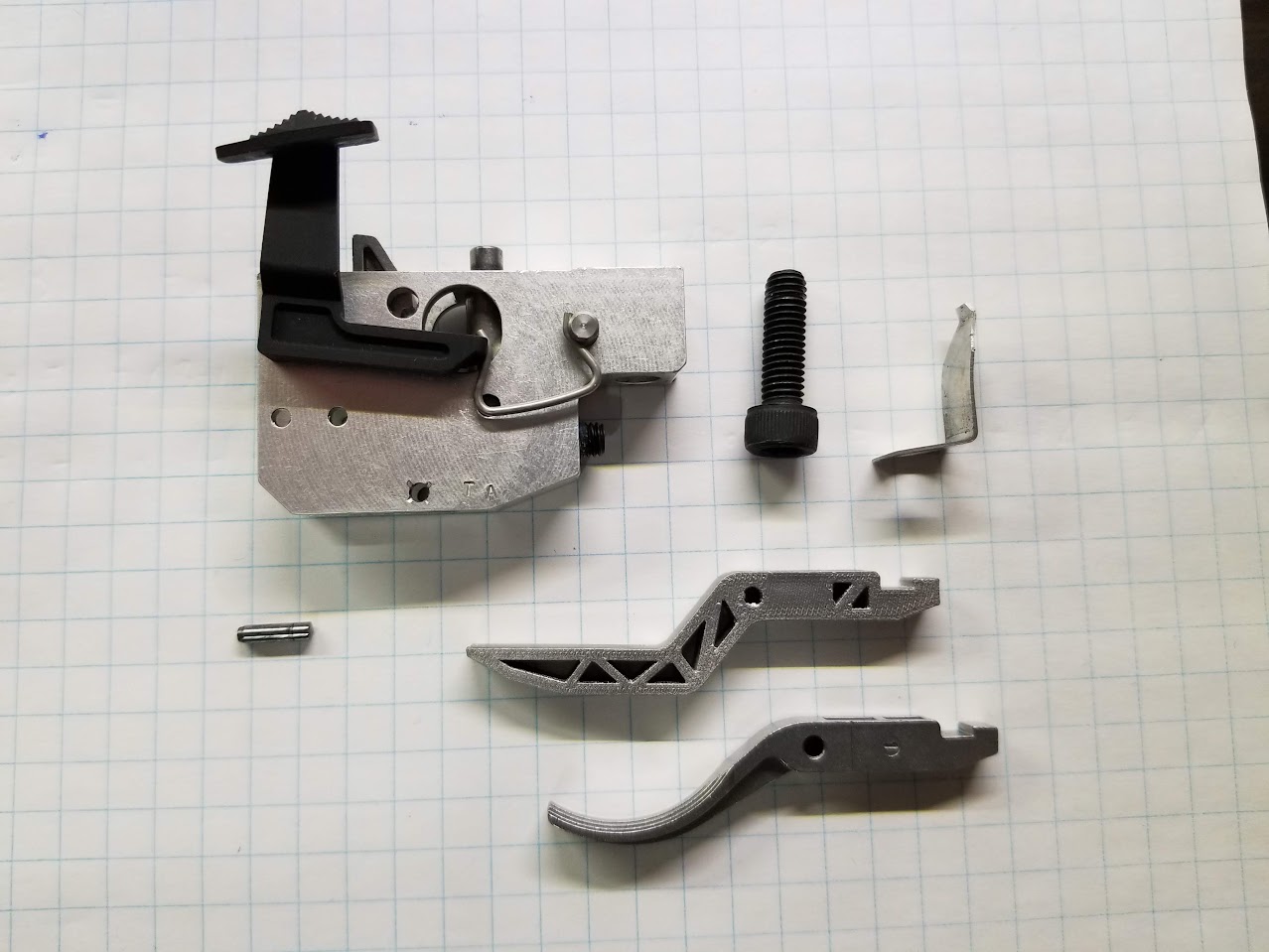 Tikka T3 Flat Trigger Upgrade Mod by InducedRug Download free STL model