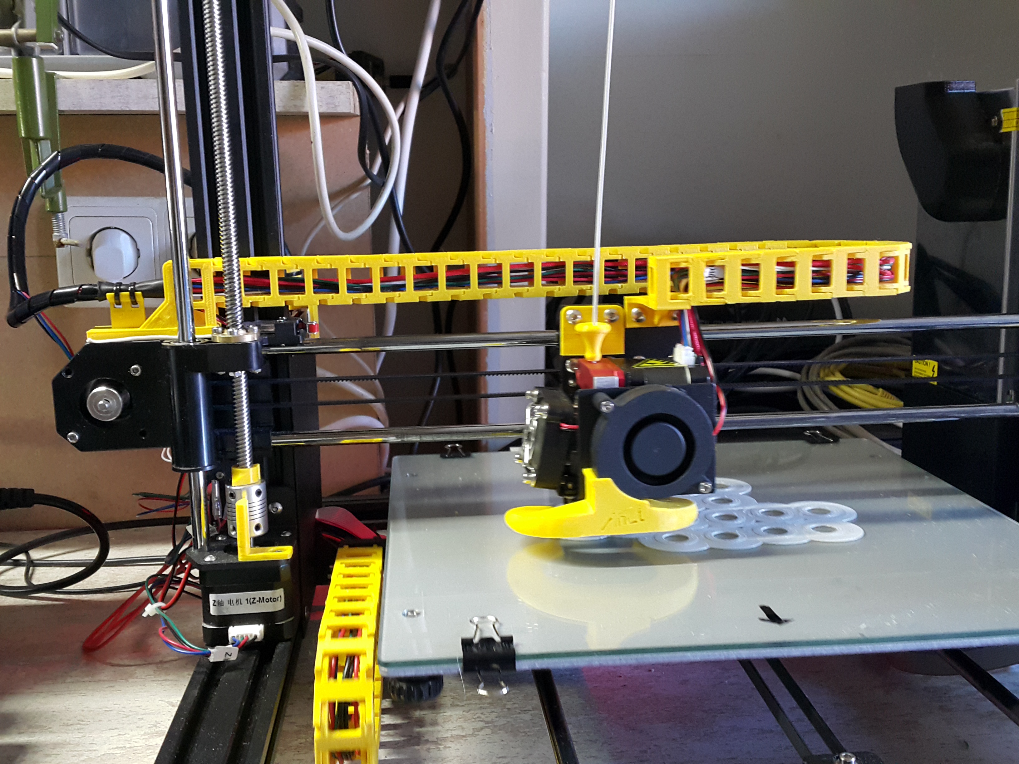 Anet A8 plus y axis cable chain
