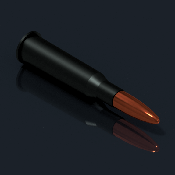 7.62mm X 54mm R Bullet
