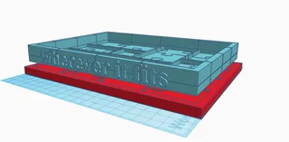 Wherever it fits puzzle tray