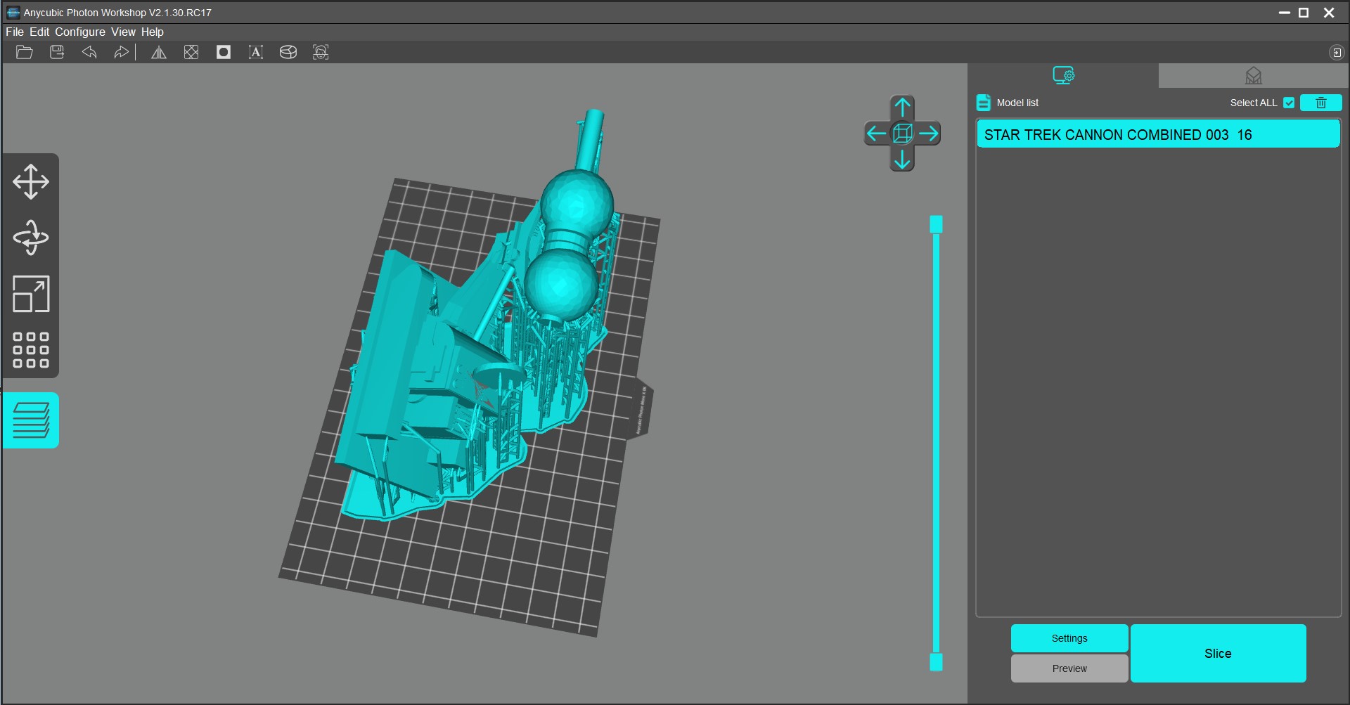 STAR TREK LASER CANNON