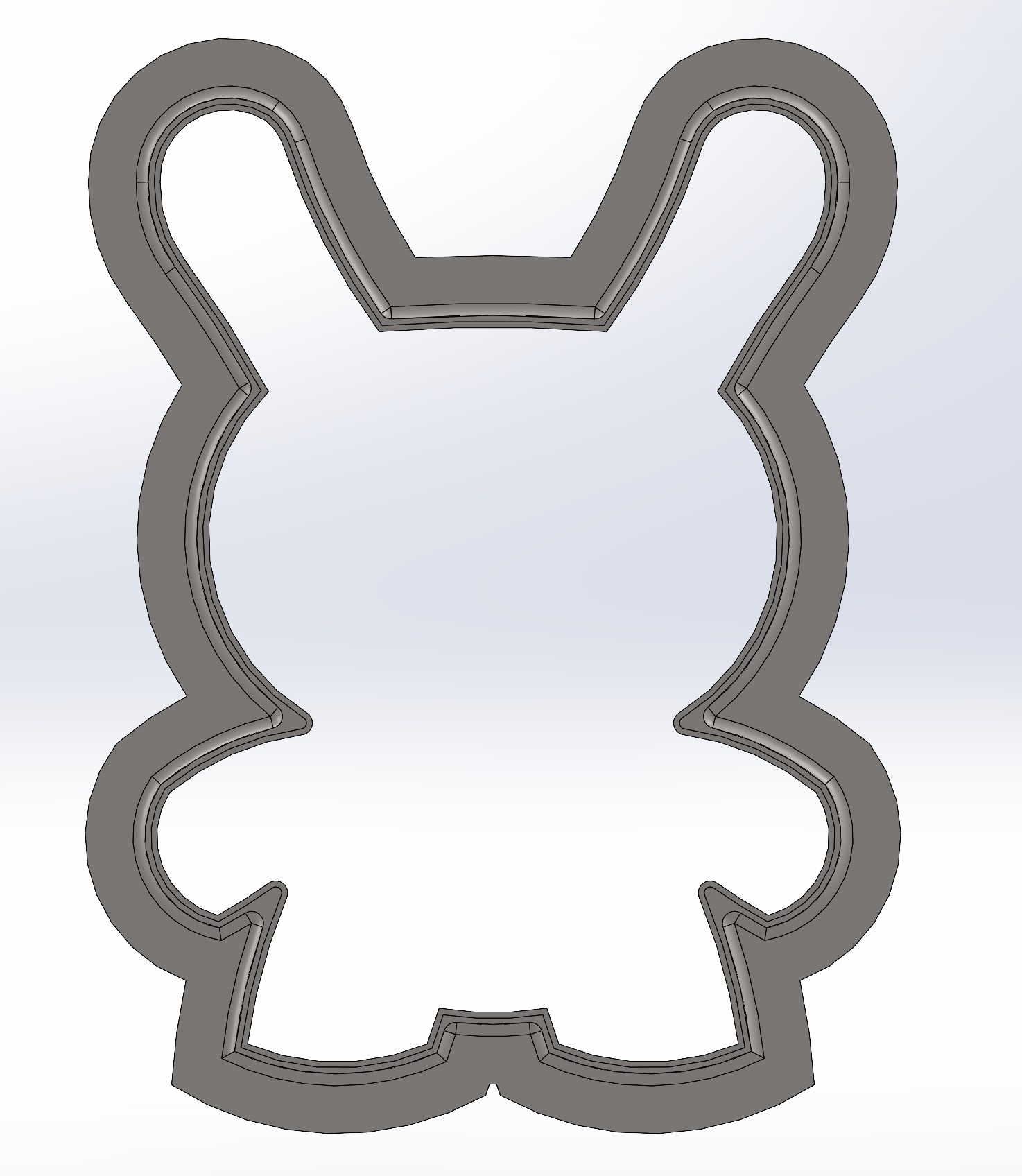 dunny cookie cutter | Ausstechform Hase