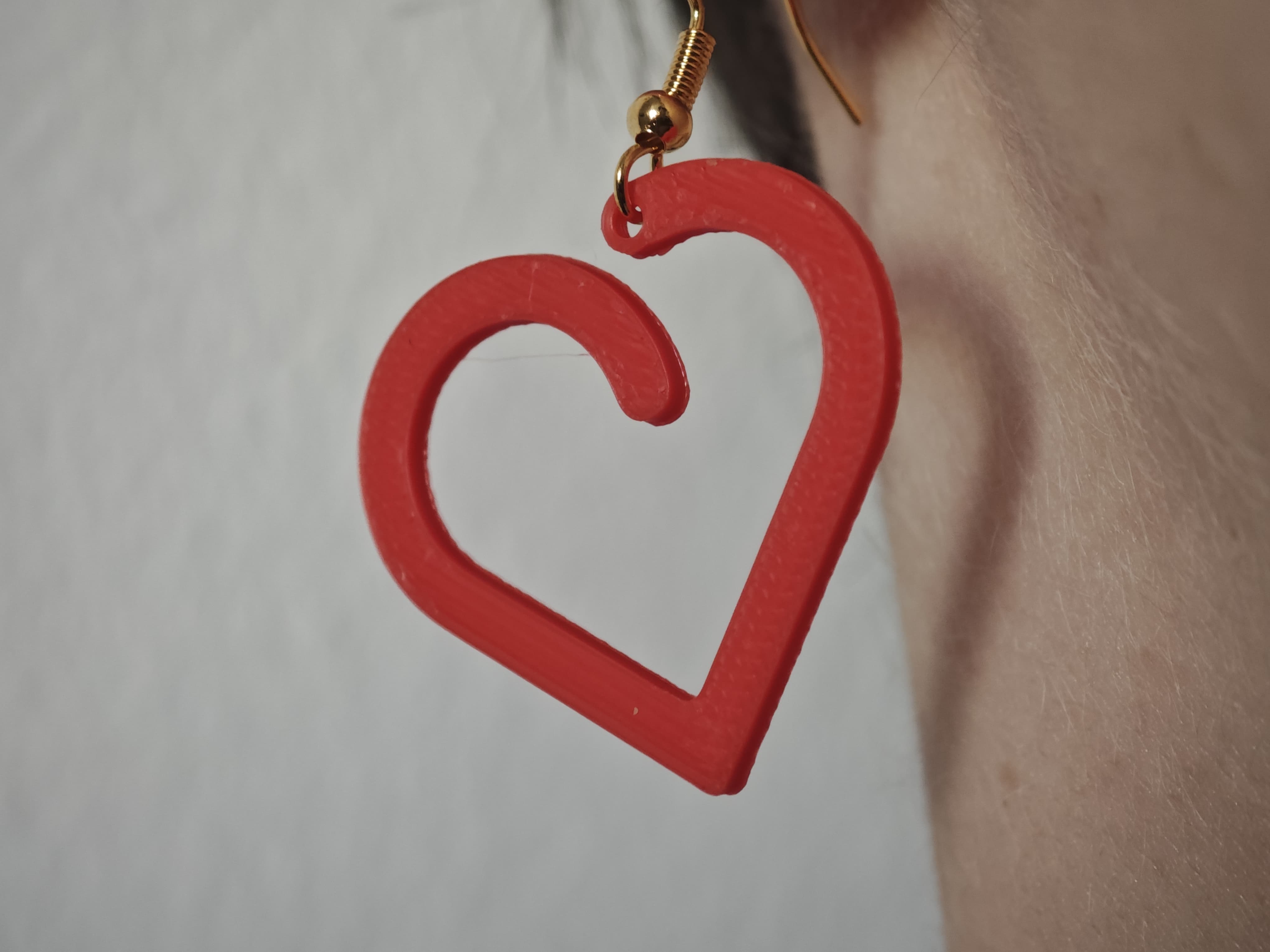 Valentine’s Heart Earrings