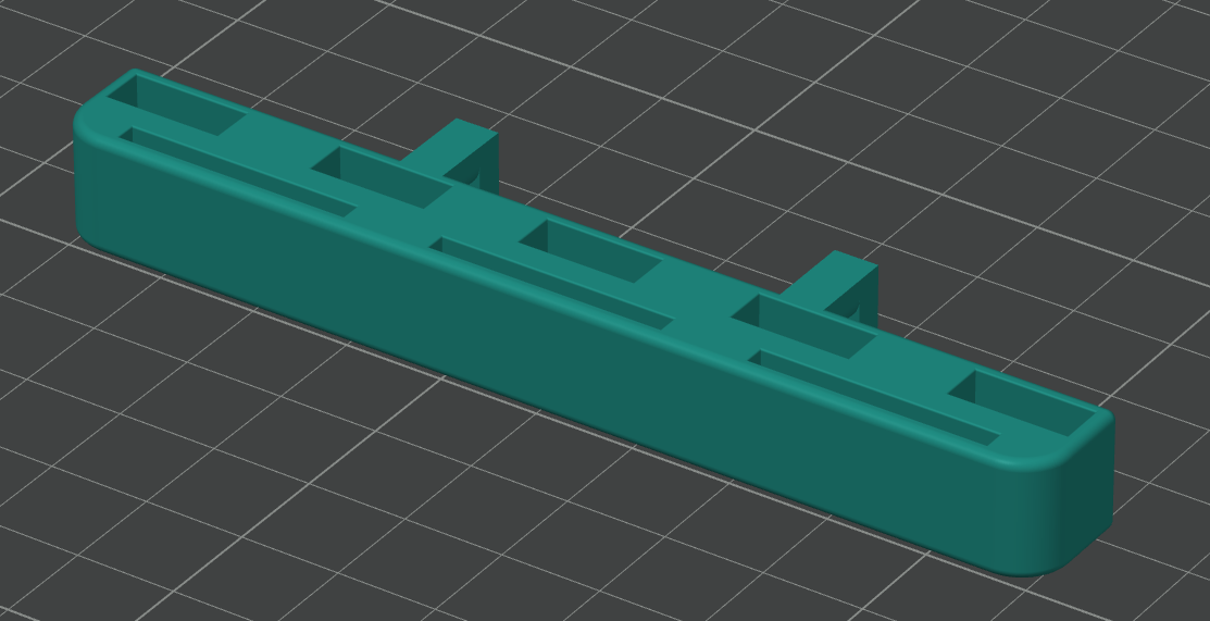 USB A + SD holder ikea skadis