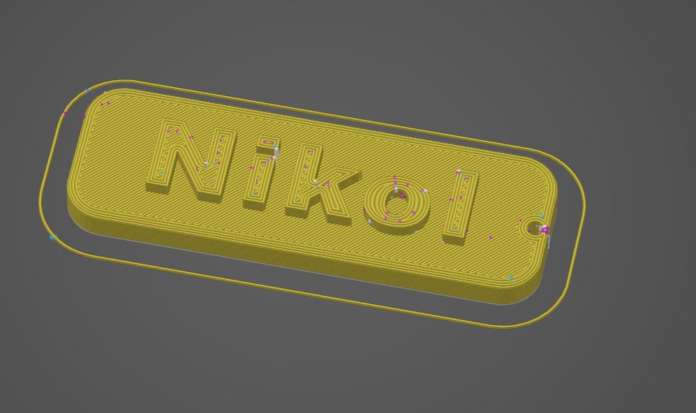 Name plate