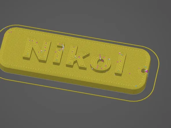Name plate