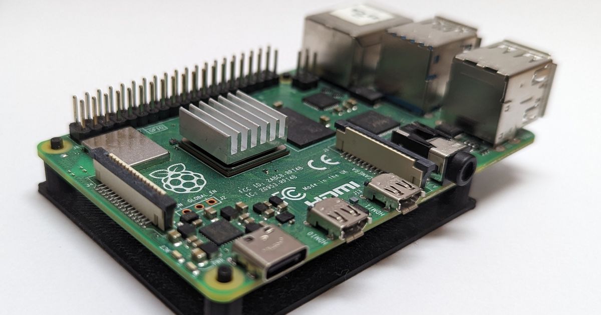 Raspberry Pi Support / Bench by David Cristóbal | Download free STL