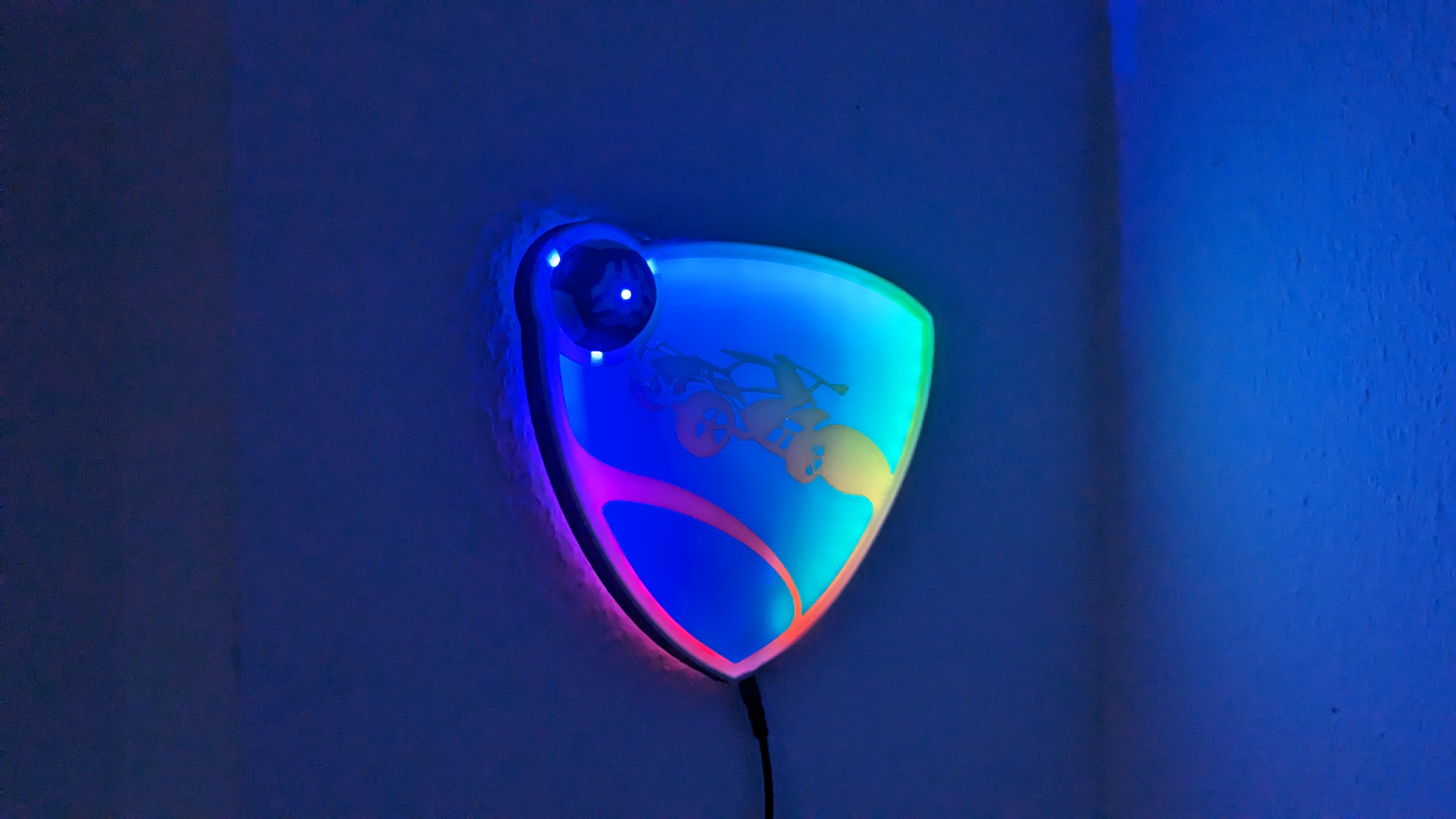 LED Rocket Leage Logo