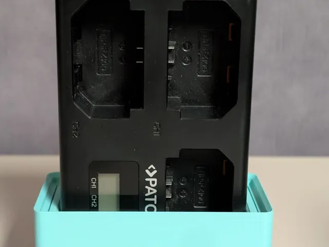 Gridfinity Patona Charger Sony NP-FZ100 Sony A7IV A7III A7RV A9III Cameras