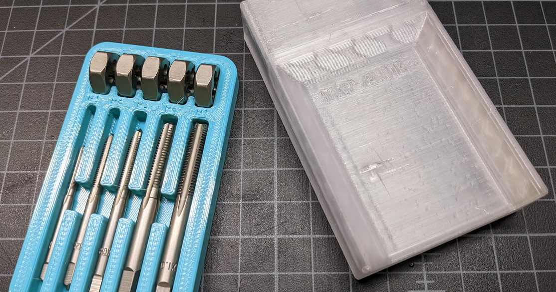 Metric Tap and Die Case by Extra Fox Download free STL model