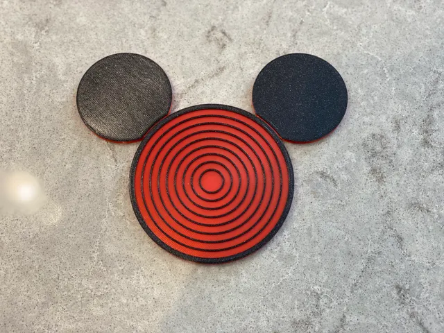 Circle Mickey Coaster
