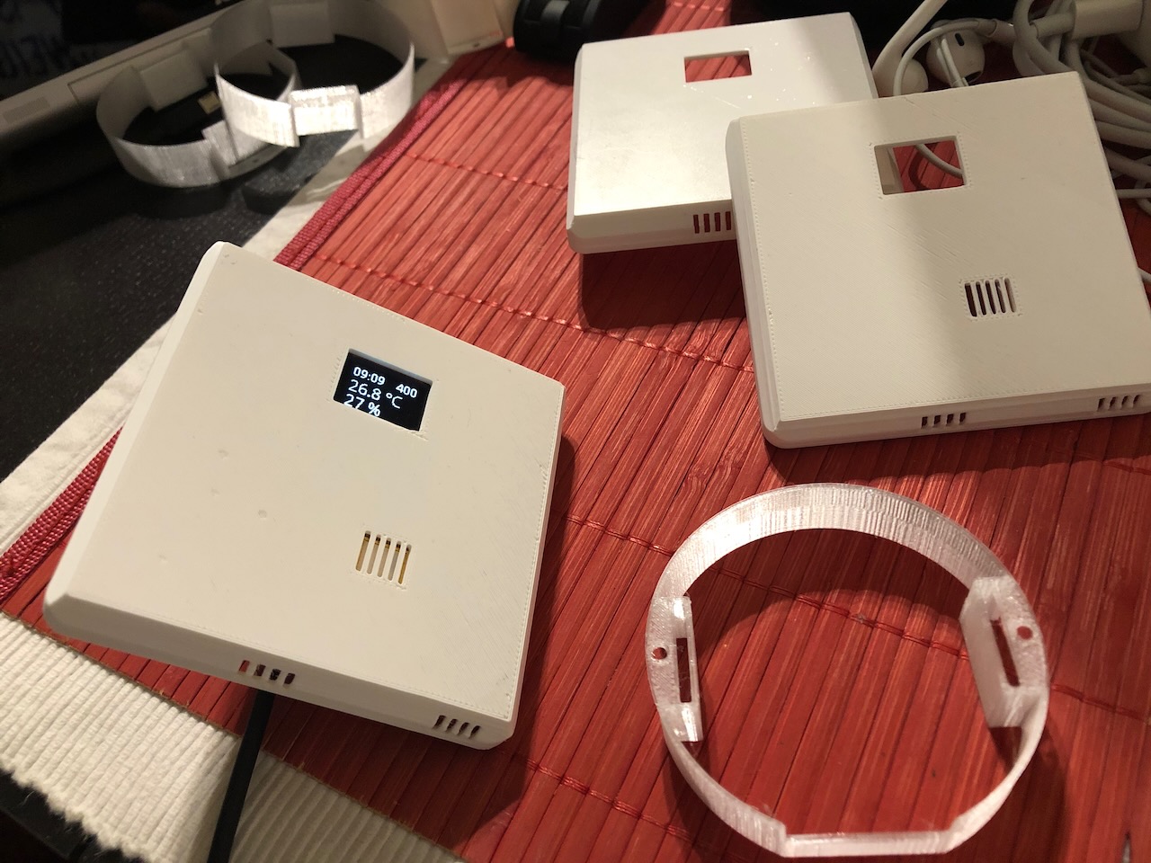 Smart Indoor Air Quality Monitor Enclosure by Ericsko Download free