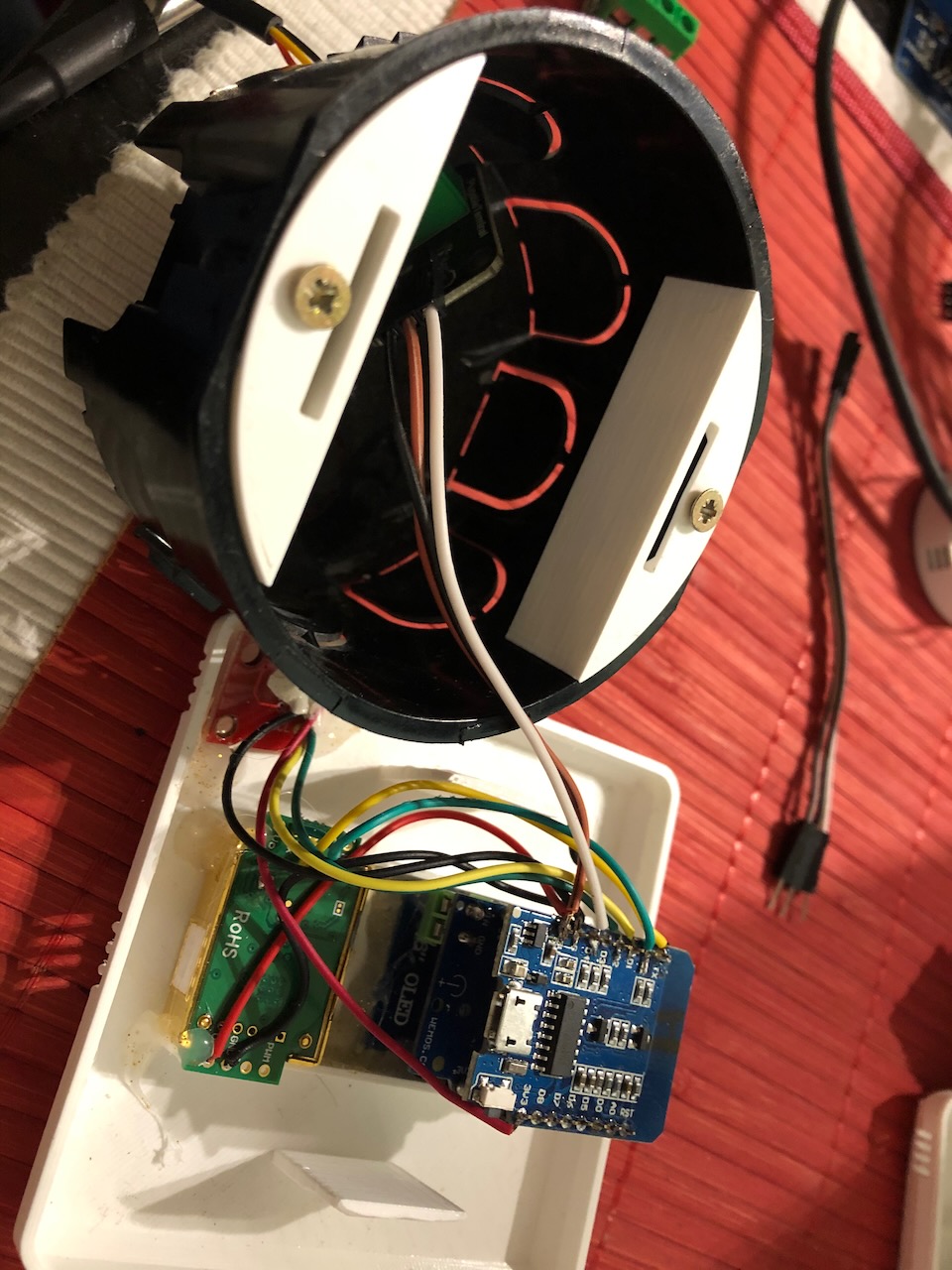 Smart Indoor Air Quality Monitor Enclosure by Ericsko Download free