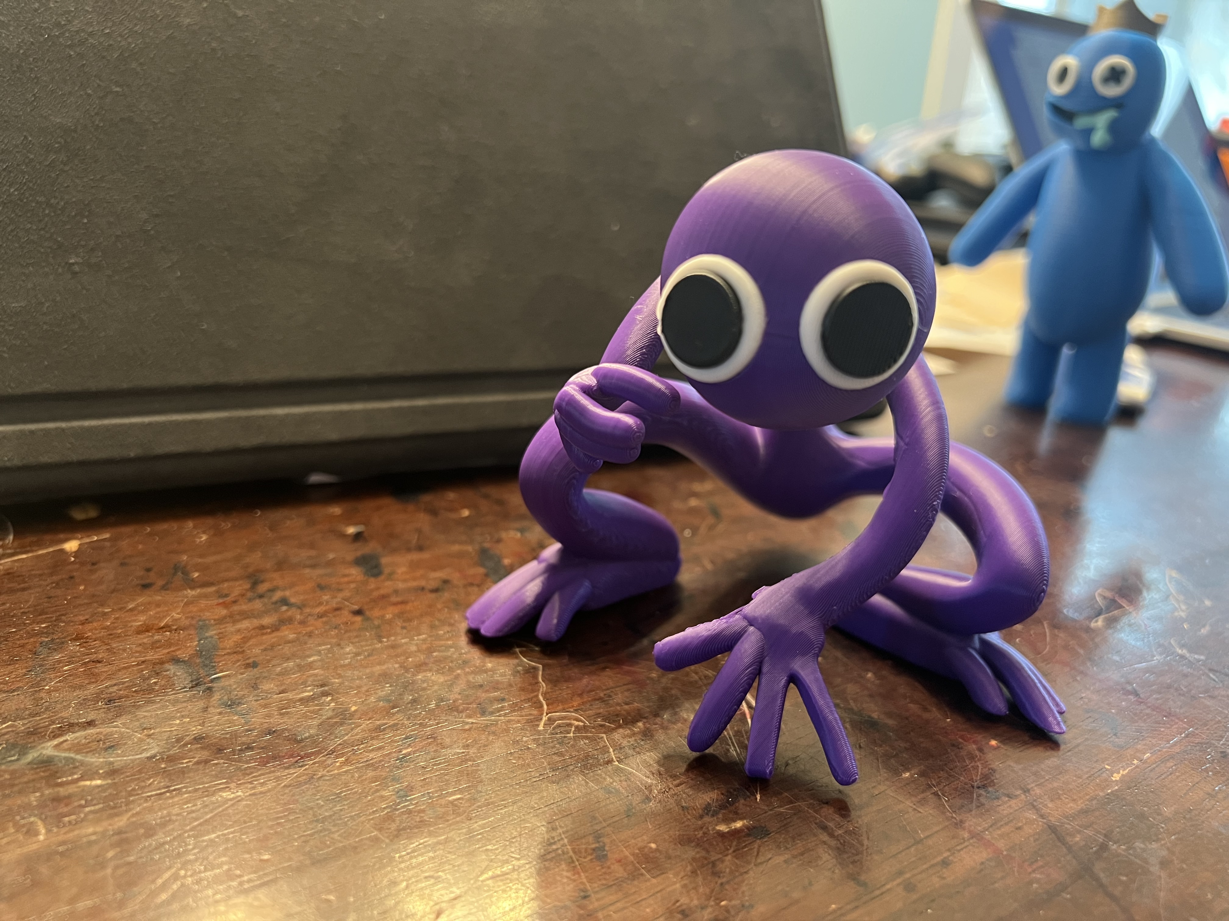 Purple from Rainbow Friends by Tdub5 (PrintNPlayToys), Download free STL  model