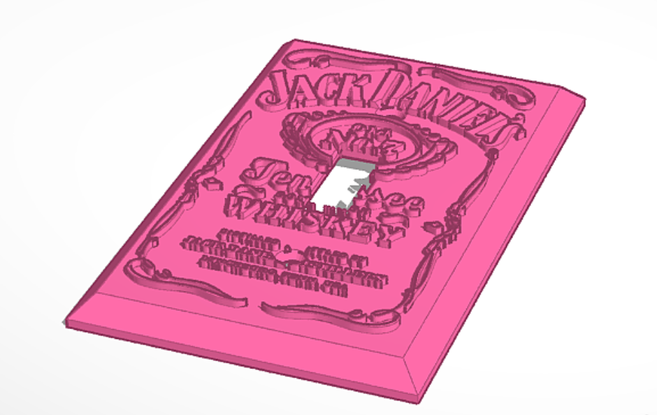 Jack Daniel's Switch Plate — miniatura 2