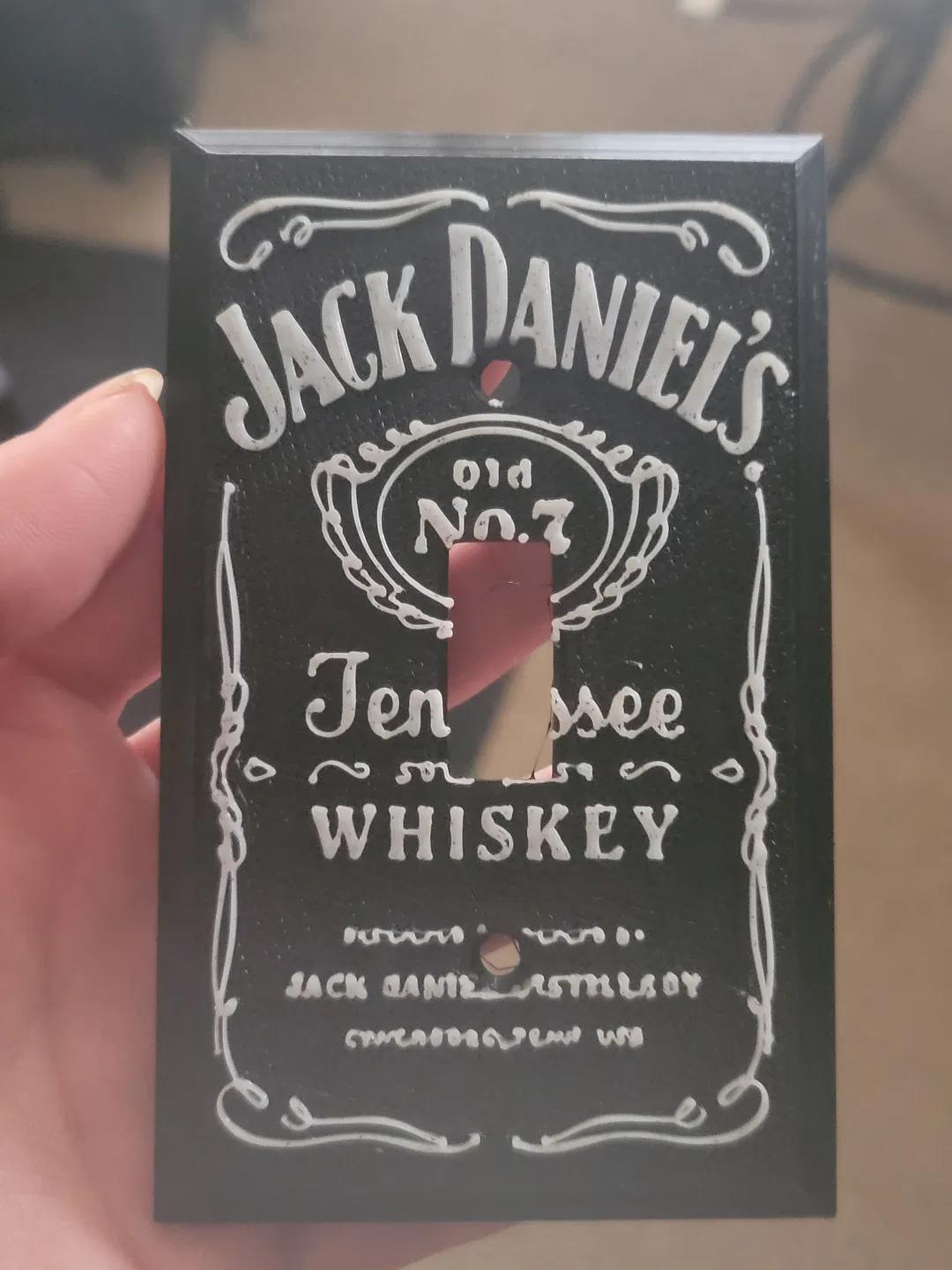 Jack Daniel's Switch Plate