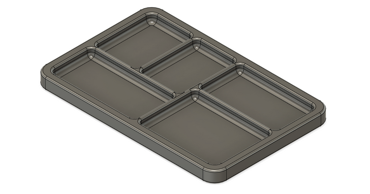 Prison Catch-All Tray by Classic_Omar | Download free STL model ...