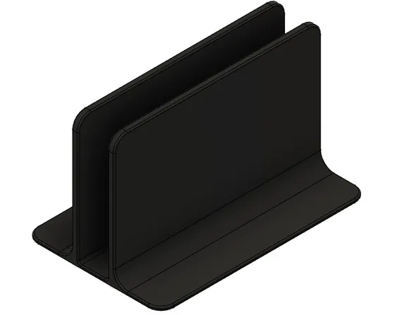 Notebook vertical stand