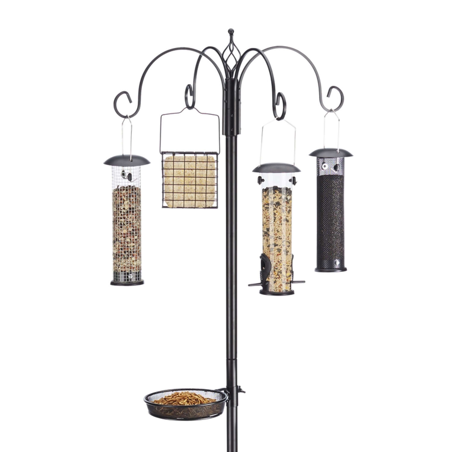 Perches for North States (Ace Hardware) bird feeder by Old Curmudgeon
