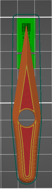 Miniatura 2 do modelo 3D throwing knife