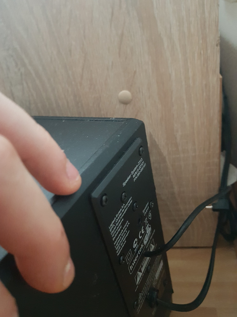 Logitech Speakers Wall Mount by DarMatan Download free STL model