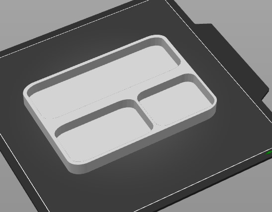 Simple but effective catch all tray