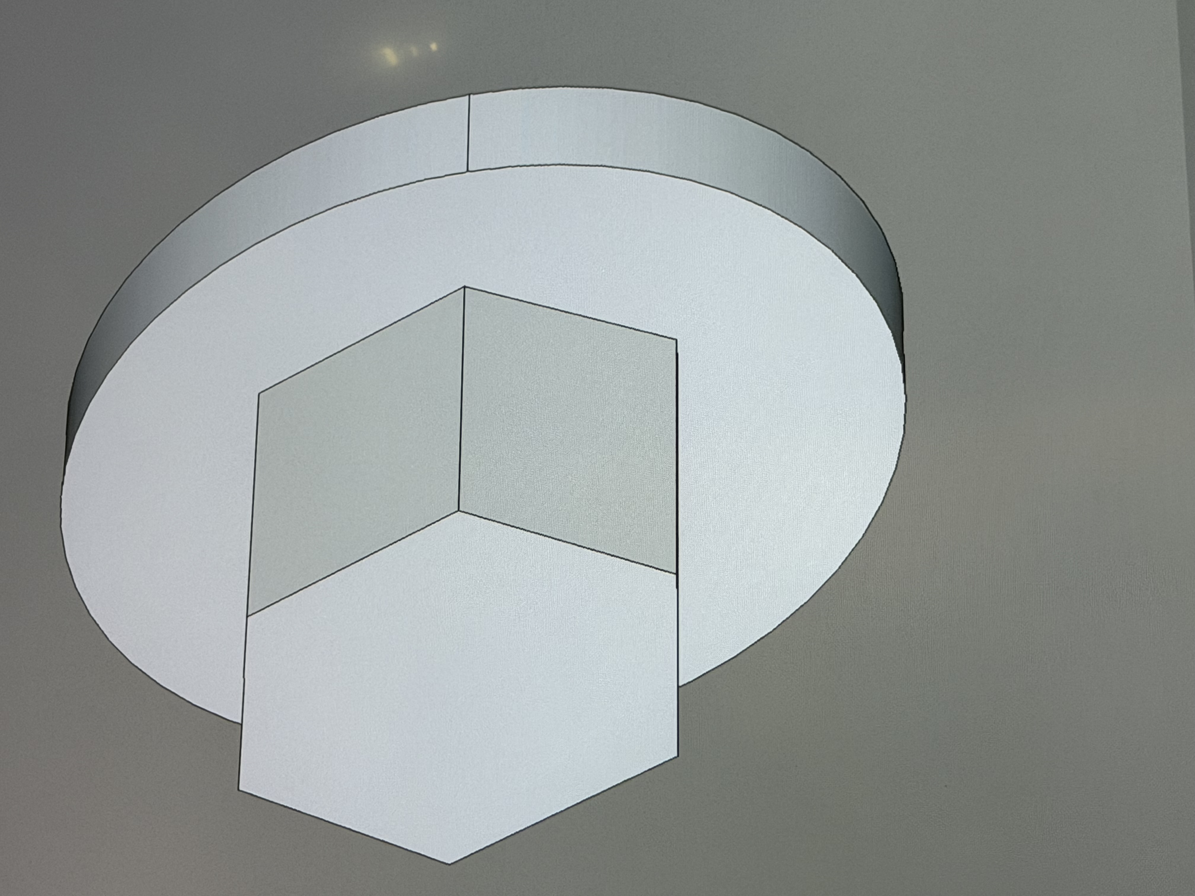 76 mm diameter round cookie cutter 3D model