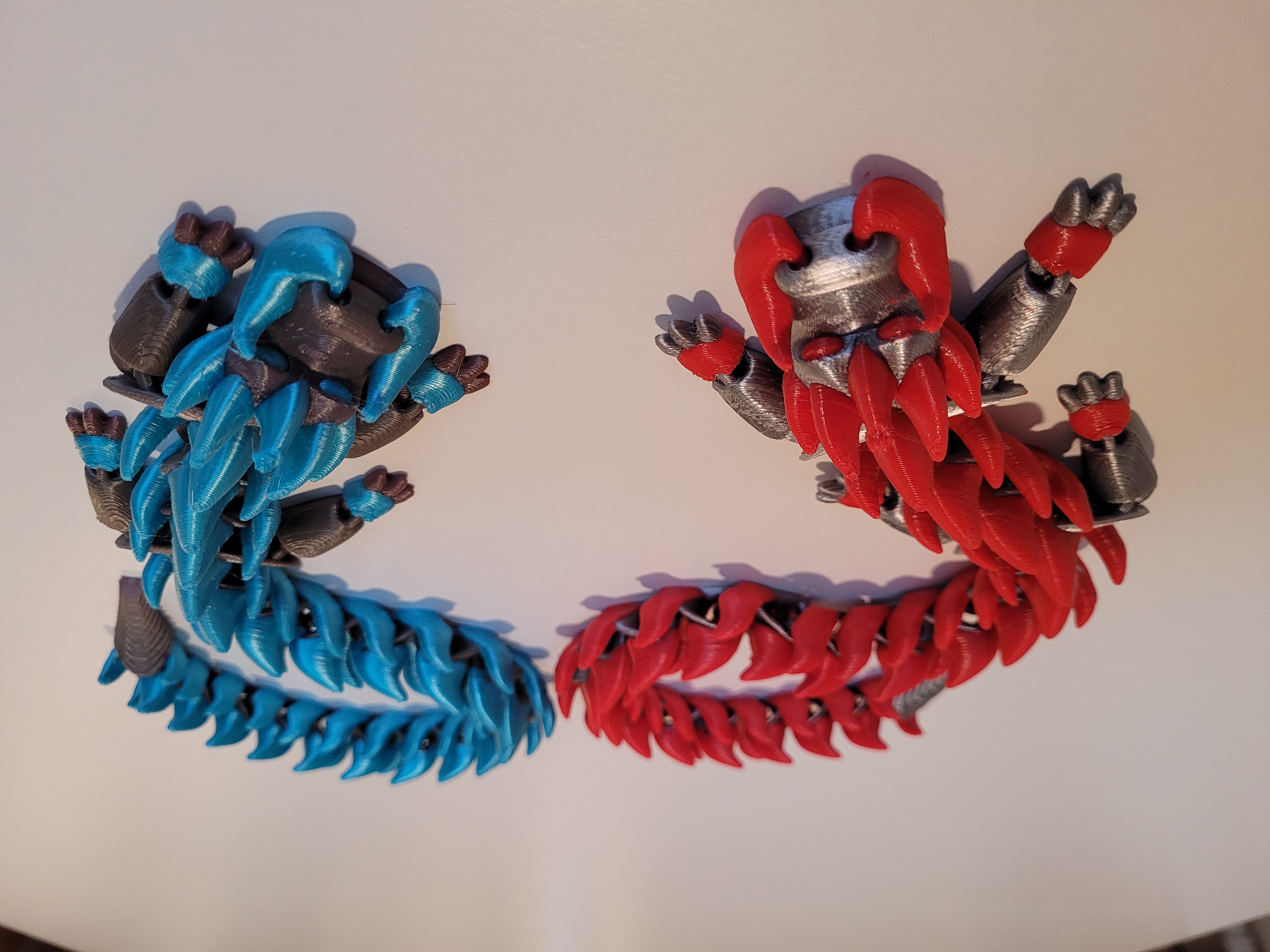 Sven the Articulating Flame Dragon - Dual Extruder
