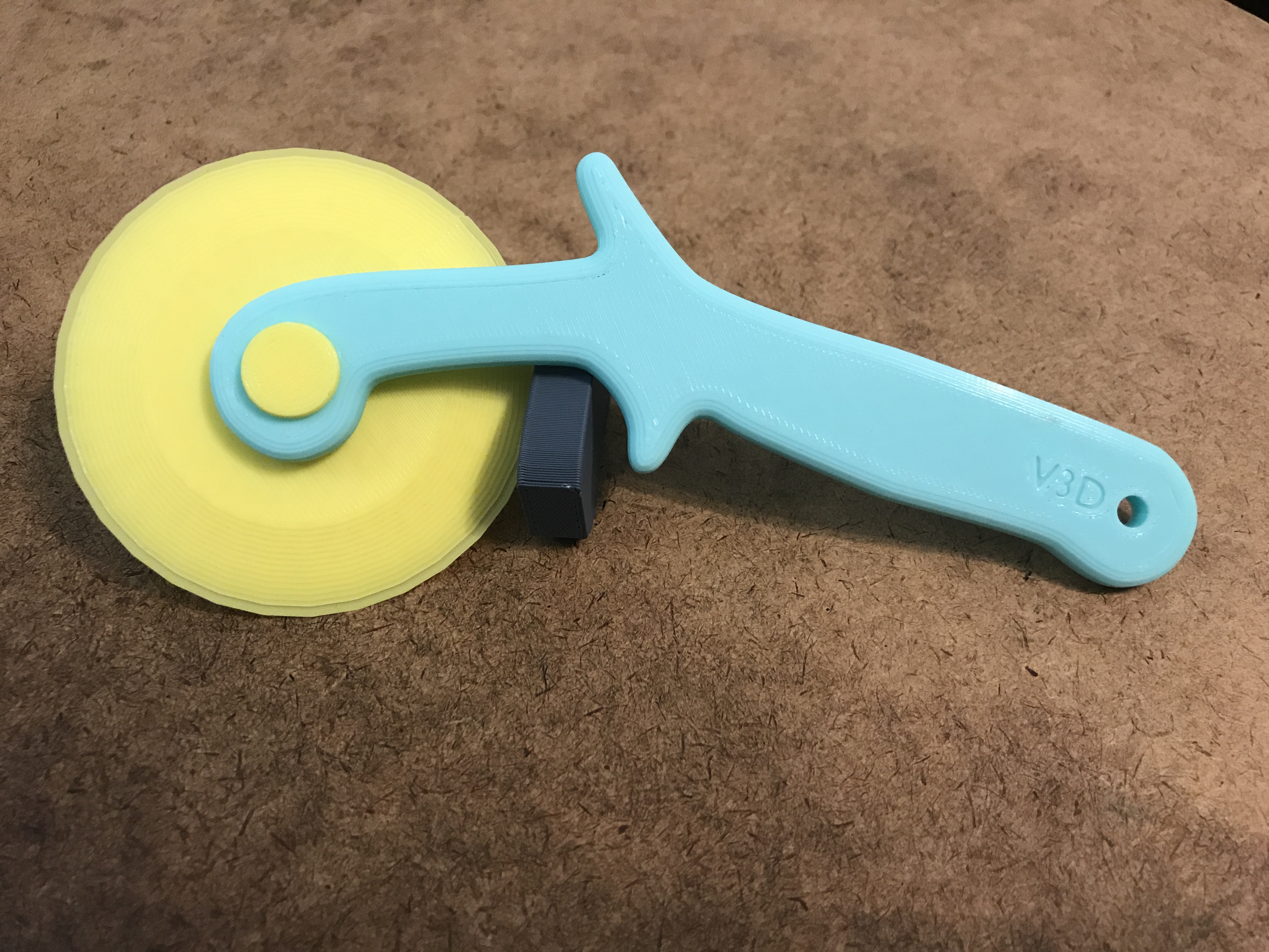 Toy Pizza Cutter (Press Fit)